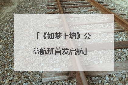 《如梦上塘》公益航班首发启航