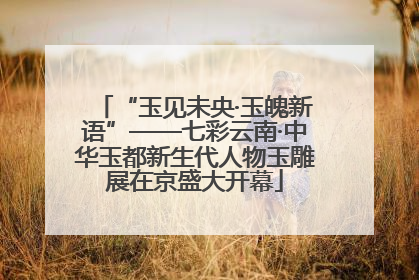 “玉见未央·玉魄新语”——七彩云南·中华玉都新生代人物玉雕展在京盛大开幕