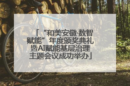 “和美安徽·数智赋能”年度颁奖典礼暨AI赋能基层治理主题会议成功举办