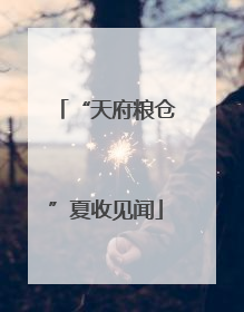 “天府粮仓”夏收见闻