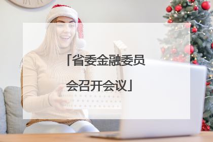 省委金融委员会召开会议