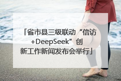 省市县三级联动“信访+DeepSeek”创新工作新闻发布会举行