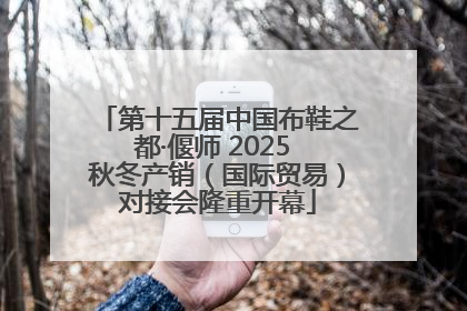 第十五届中国布鞋之都·偃师 2025 秋冬产销（国际贸易）对接会隆重开幕