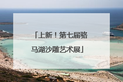 上新！第七届骆马湖沙雕艺术展