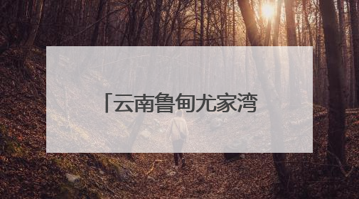 云南鲁甸尤家湾村：山水为墨绘就乡村旅居新画卷
