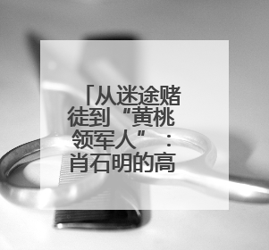 从迷途赌徒到“黄桃领军人”：肖石明的高素质农民蜕变之路