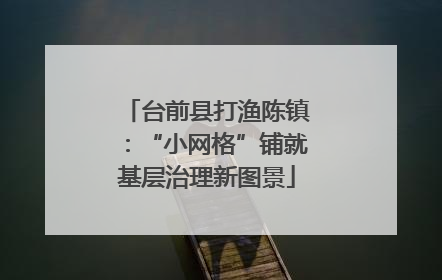 台前县打渔陈镇：“小网格”铺就基层治理新图景
