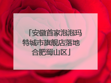 安徽首家泡泡玛特城市旗舰店落地合肥蜀山区