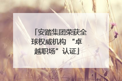 安踏集团荣获全球权威机构 “卓越职场”认证