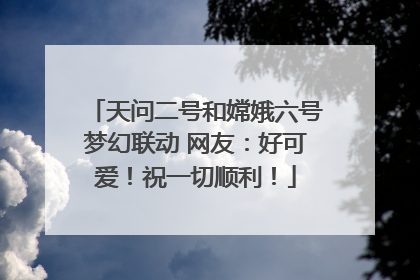 天问二号和嫦娥六号梦幻联动 网友：好可爱！祝一切顺利！