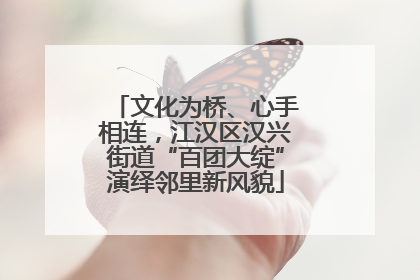 文化为桥、心手相连，江汉区汉兴街道“百团大绽”演绎邻里新风貌