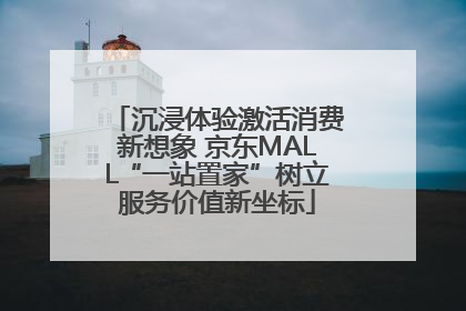 沉浸体验激活消费新想象 京东MALL“一站置家”树立服务价值新坐标