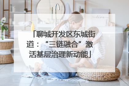 聊城开发区东城街道：“三链融合”激活基层治理新动能