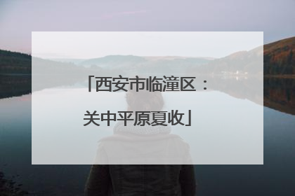 西安市临潼区：关中平原夏收