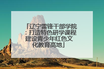 辽宁雷锋干部学院：打造特色研学课程 建设青少年红色文化教育高地