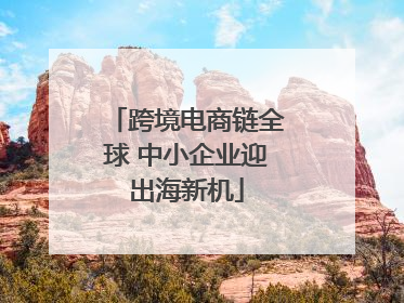 跨境电商链全球 中小企业迎出海新机