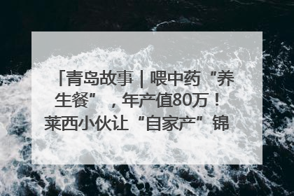 青岛故事｜喂中药“养生餐”，年产值80万！莱西小伙让“自家产”锦鲤“游”向全国