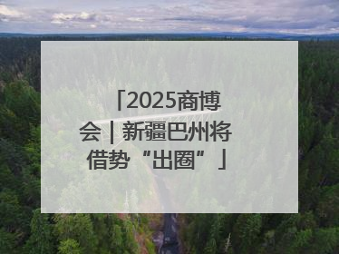 2025商博会｜新疆巴州将借势“出圈”